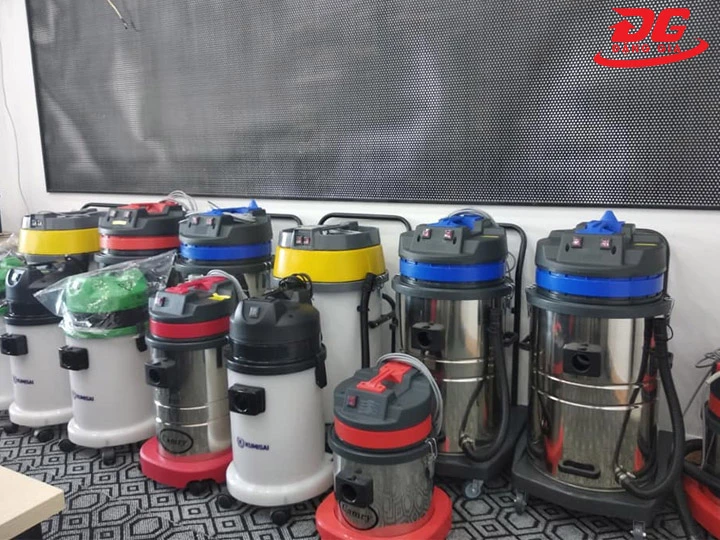 Thuê máy hút bụi công nghiệp sai máy