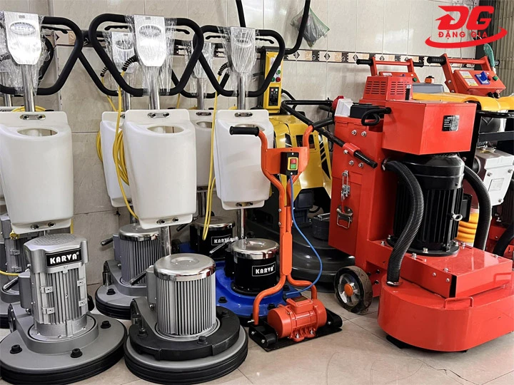 Thuê máy mài sàn bê tông đa dạng máy