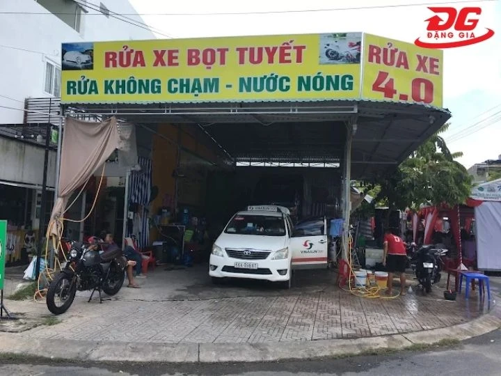 Rửa xe Đồng Tháp 4.0 siêu sạch