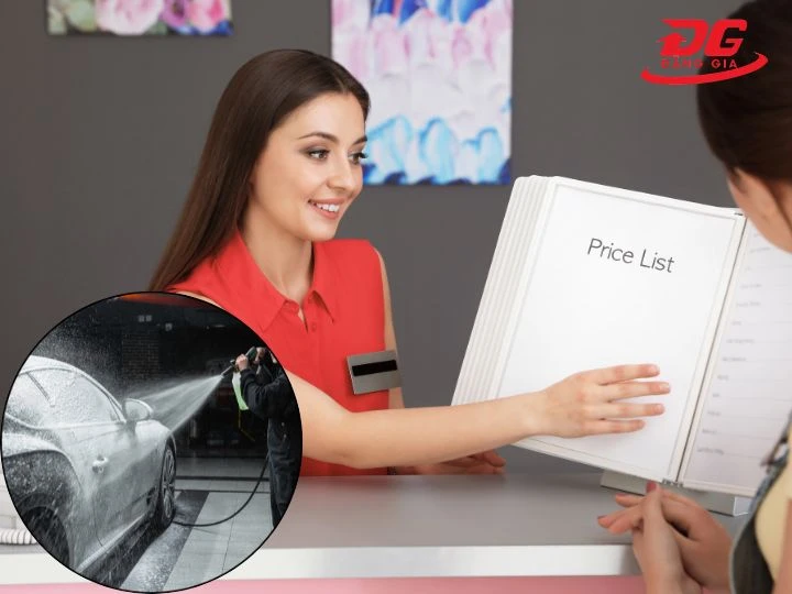 Tiệm rửa xe chi phí rõ ràng, không phát sinh