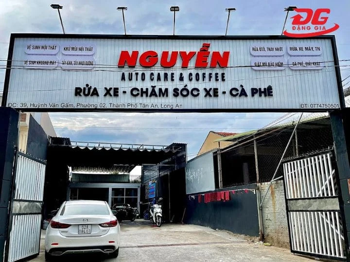Tiệm rửa xe Long An Nguyễn - Auto Care & Coffee