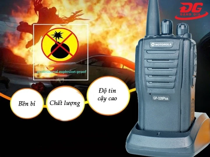 Bộ đàm Motorola GP-328 Plus chống cháy nổ