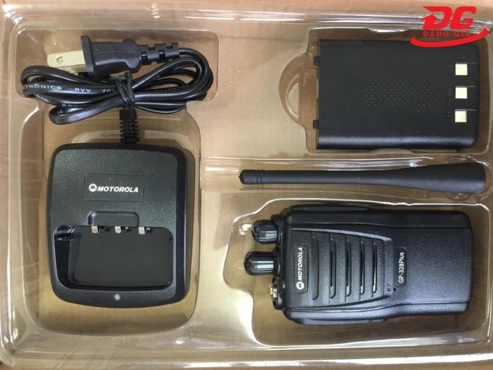 Bộ đàm Motorola GP-328 Plus có kiểu dáng siêu nhỏ gọn