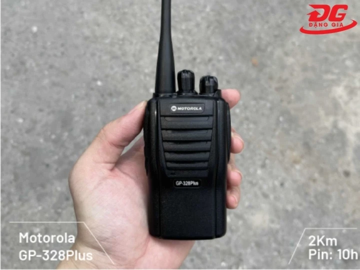 Khoảng cách liên lạc bộ đàm Motorola GP-328 Plus