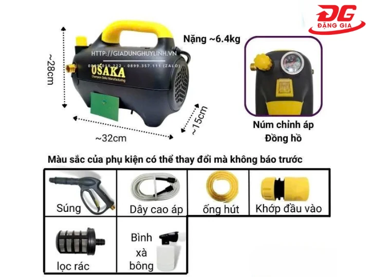 Kiểm tra mua đủ và đúng phụ kiện đi kèm