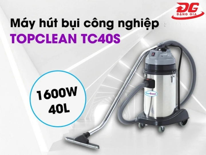 Máy hút bụi hút nước TopClean TC 40S