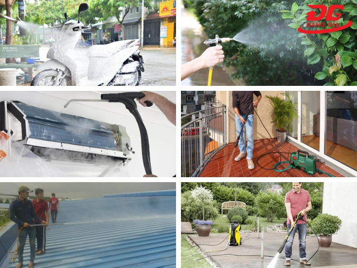 Máy rửa xe Osaka gắn liền với sinh hoạt thường ngày của người Việt