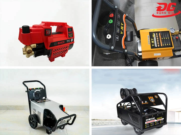 bảng giá máy rửa xe ở Vinh