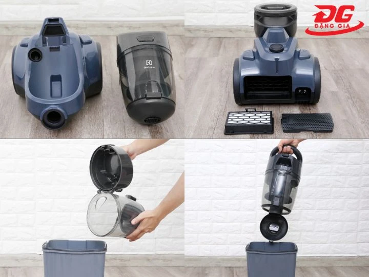 Cách sử dụng máy hút bụi Electrolux