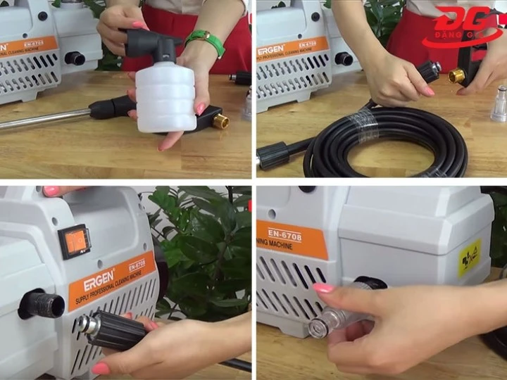 cách sử dụng máy rửa xe Ergen EN-6708 2300W