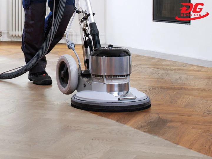 Máy chà sàn gỗ sạch nhanh