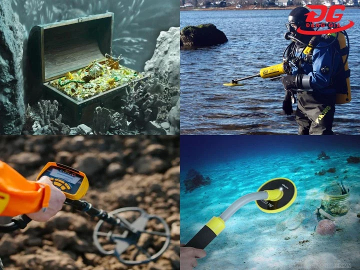 Ứng dụng của máy dò kim loại dưới lòng nước