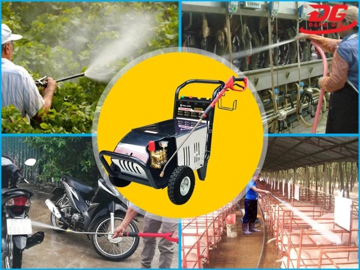 ứng dụng máy rửa xe Palada 15M26-3.7S2