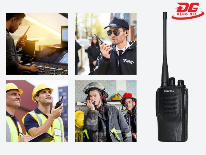 Ứng dụng bộ đàm cầm tay Kenwood TK 3290