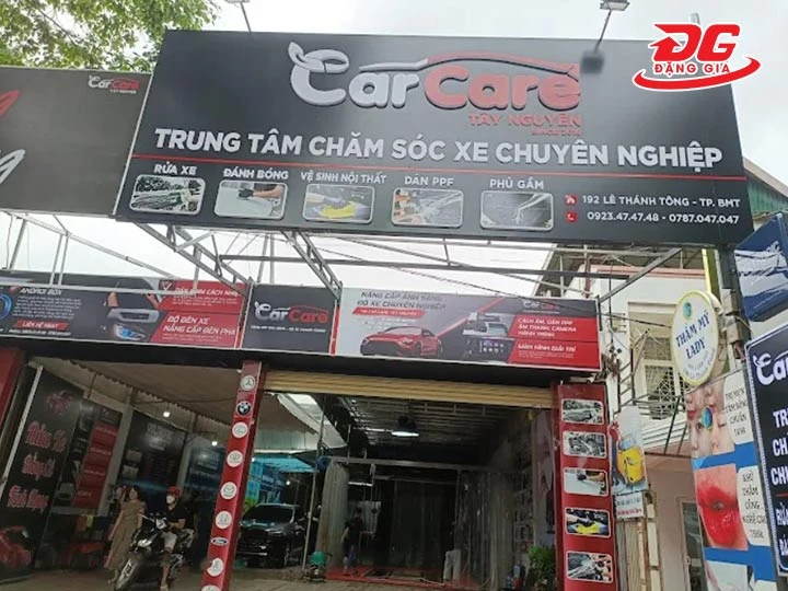 tiệm rửa xe Car Care Tây Nguyên