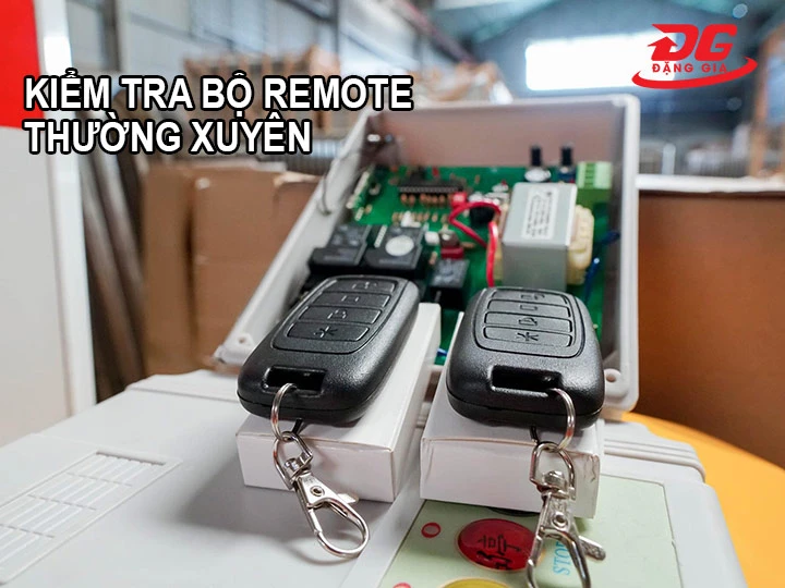 Kiểm tra remote thường xuyên
