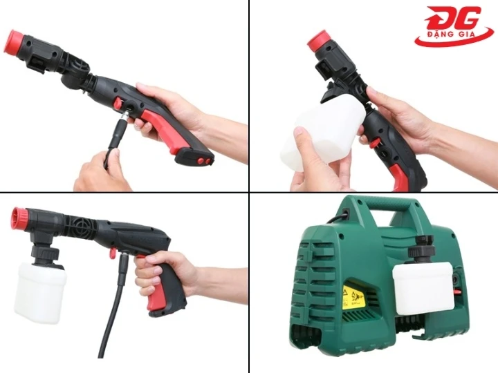 Lắp đặt máy rửa xe Bosch Easy AQT 100