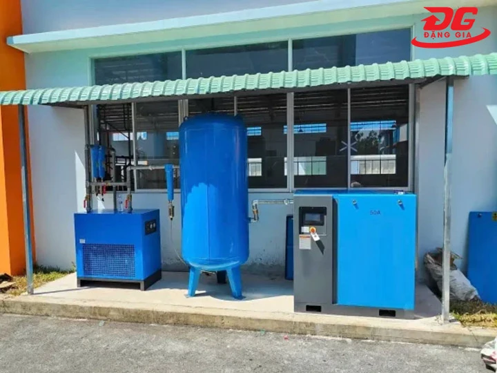 Không khởi động được máy nén khí trục vít