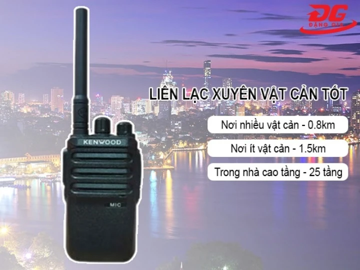 Máy bộ đàm Kenwood TK-U300 kết nối mượt mà