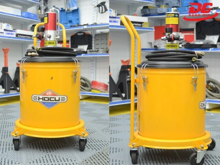 Máy bơm mỡ khí nén Kocu GZ-A9 thiết kế linh hoạt