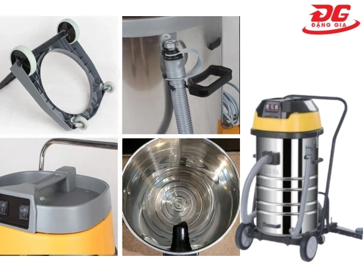 Thiết kế máy hút bụi Clean Tech CT 582