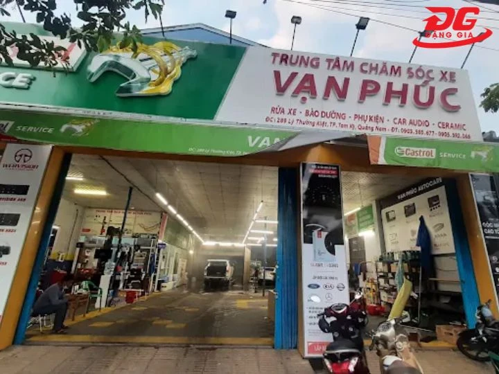 Rửa xe Quảng Nam Vạn Phúc chuyên nghiệp