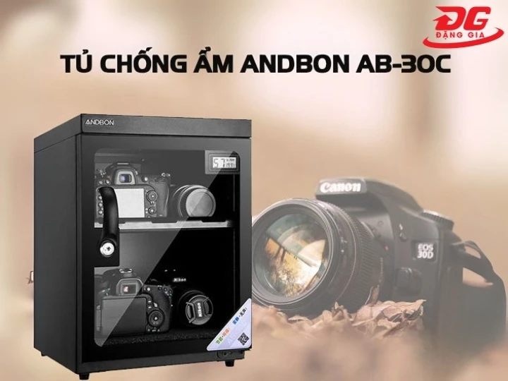 Tủ chống ẩm ANDBON AB-30C có độ bền cao