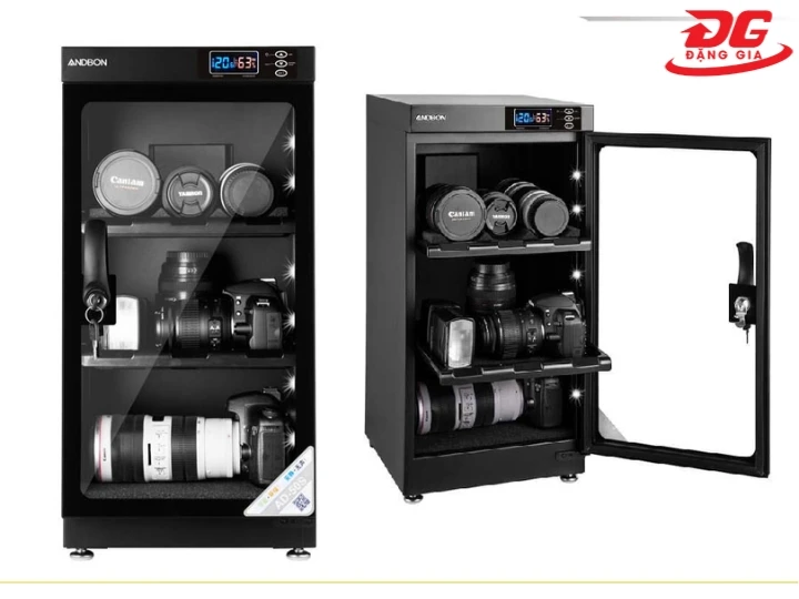 Tủ chống ẩm Andbon AD-50S (50 lít) tiết kiệm điện năng