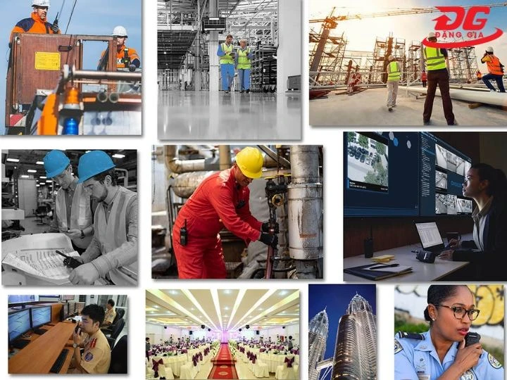 Ứng dụng của bộ đàm Kenwood TK-U300 