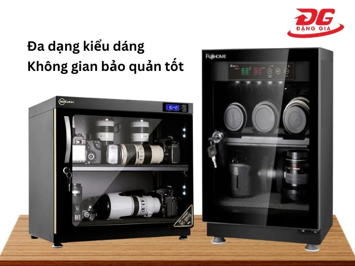 Bảo quản pin máy ảnh bằng tủ chống ẩm