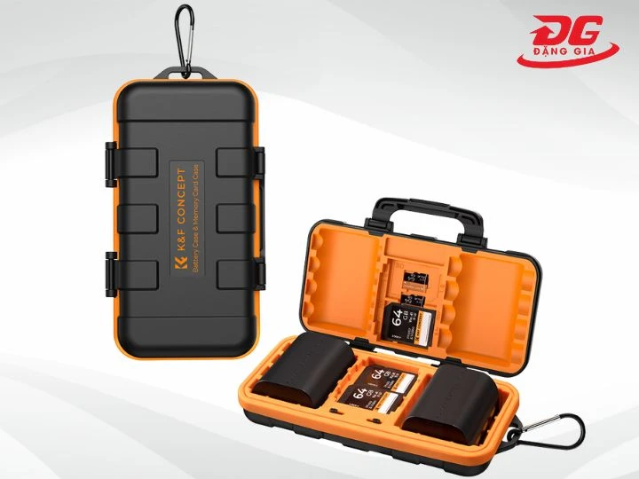 Bảo quản pin máy ảnh đúng cách trong hộp riêng