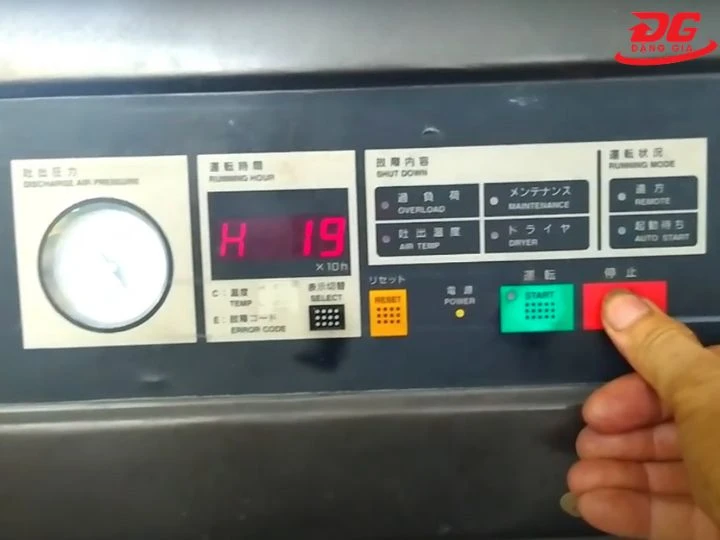 Kiểm tra và vận hành lại máy nén khí