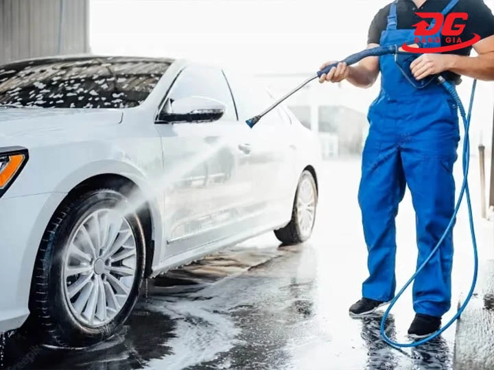 sử dụng máy rửa xe Gongyi hiệu quả