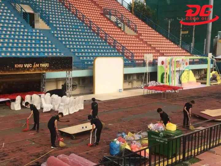 Công ty TNHH vệ sinh công nghiệp Bình Dương Bầu Trời