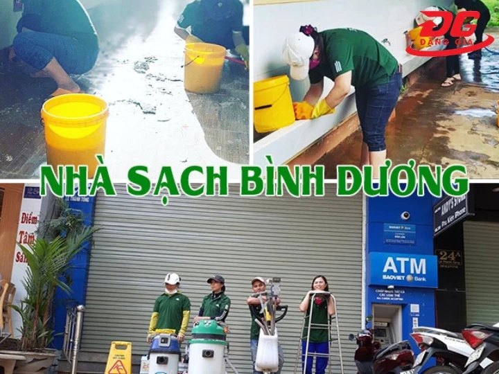 Dịch vụ dọn dẹp nhà sạch Bình Dương