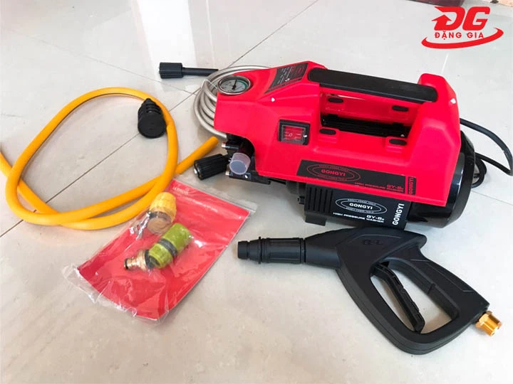 Máy rửa xe Gongyi full phụ kiện