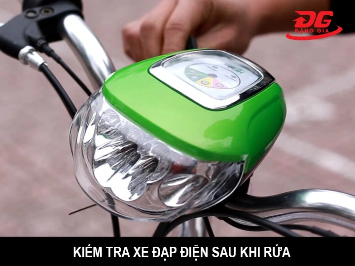 kiểm tra sau khi rửa xe