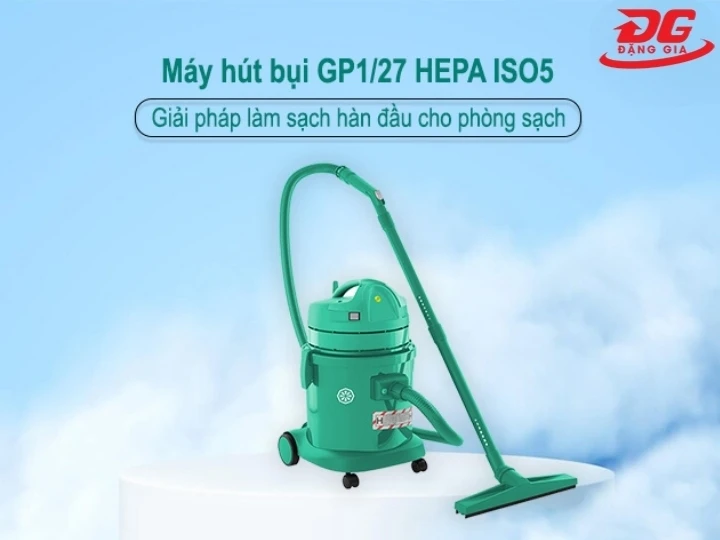 Máy hút bụi IPC GP1/27 HEPA ISO5 làm sạch nhanh