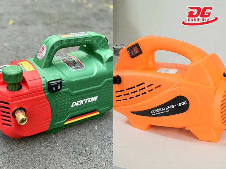 máy rửa xe gia đình motor từ