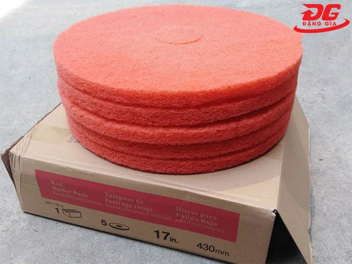 Pad chà sàn màu đỏ