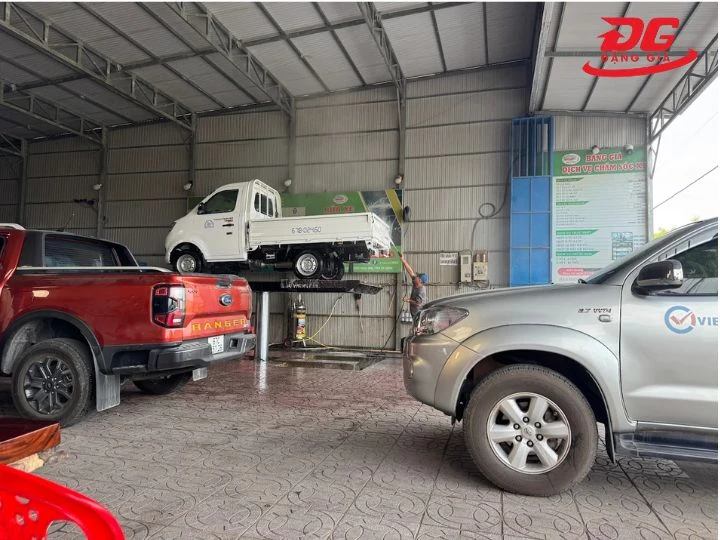 Tiệm rửa xe An Giang 365 Thoại Sơn