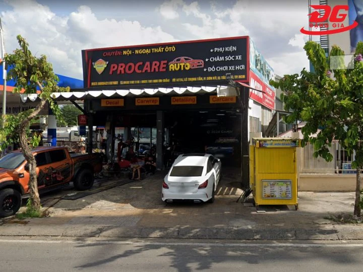 Rửa xe quận Tân Phú Procare Auto Spa chuyên nghiệp