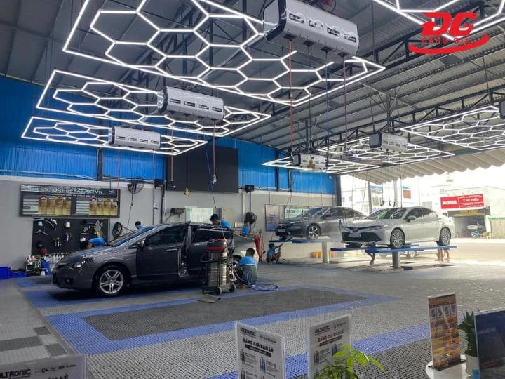 Tiệm rửa xe Detailing Long Xuyên An Giang