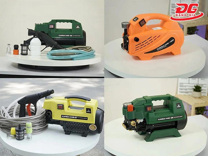 thiết kế của máy rửa xe mini