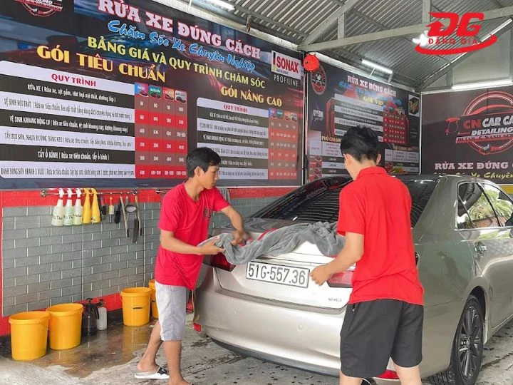 Tiệm rửa xe An Giang CN Car Care