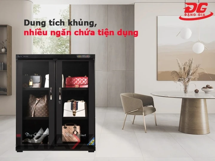 Tủ chống ẩm Kumisai DHC 350 (350 lít) dung tích lớn
