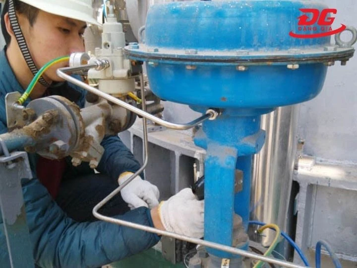 Bảo trì van khí nén nhanh chóng