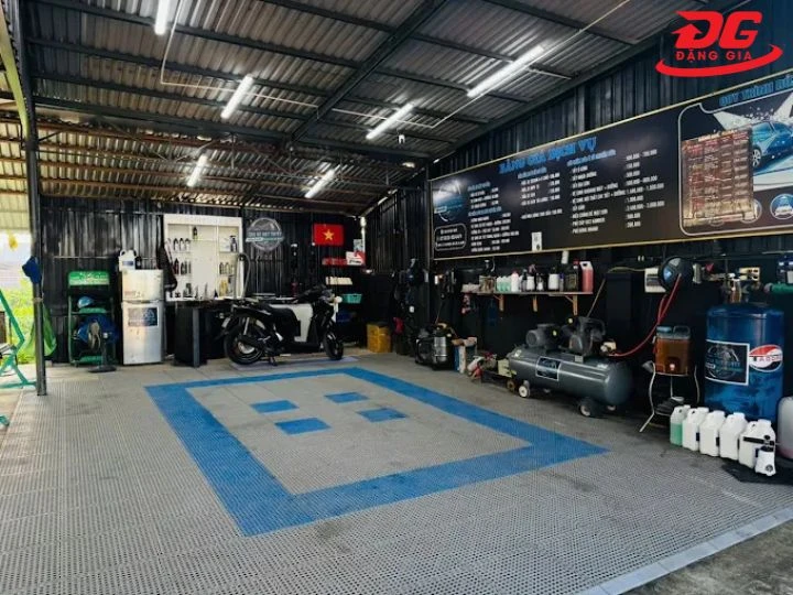 Cách thiết kế tiệm rửa xe