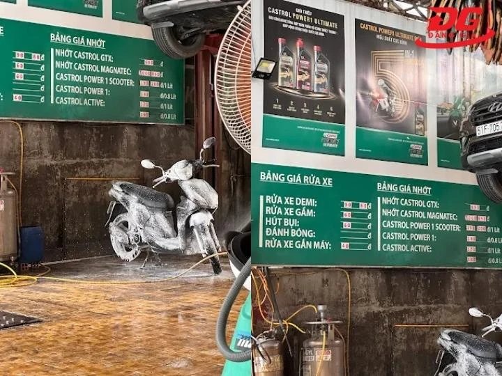 Đánh giá tiệm rửa xe máy Tp.Hcm về giá