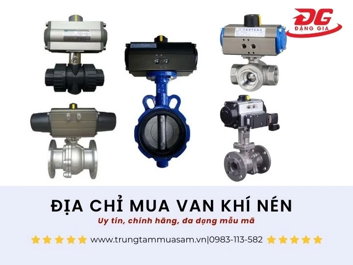 Mua van khí nén uy tín, giá rẻ tại Đặng Gia